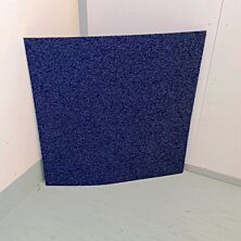 Tæppeflise - mørkeblå, 50x50cm - sælges i partier á 20 kvm